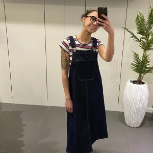 ABITO SALOPETTES IN DENIM