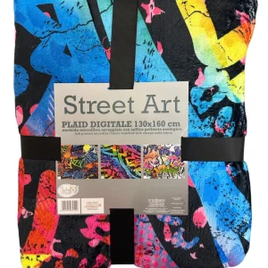 Diadema Plaid Digitale Street Art 130 x 160 cm