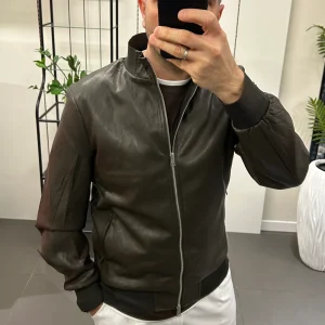 BOMBER ECOPELLE MORO