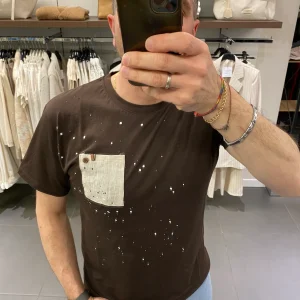 T-SHIRT in cotone con TASCHINO