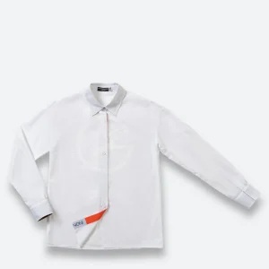 Camicia in popeline bianca