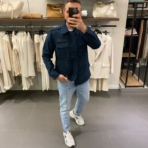 giacca SAHARIANA blu