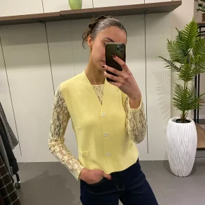 GILET IN VISCOSA