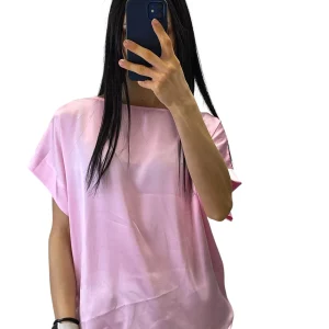 Casacca SATIN basic rosa