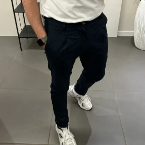 Pantalone Gabardina 7x8 blu