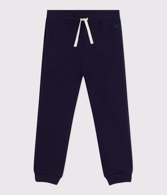 Pantaloni joggers in molleton bambina
