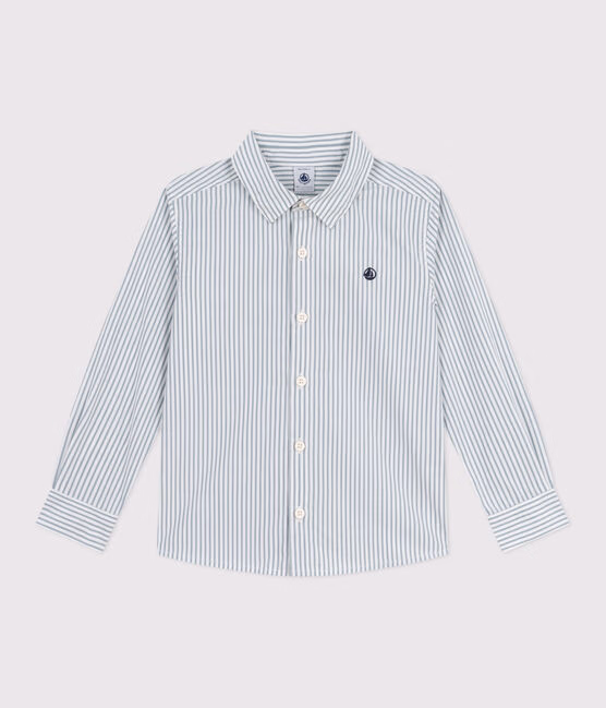 Camicia in cotone a righe bambino