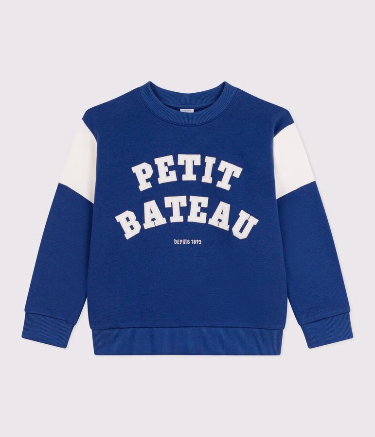 Felpa in cotone bambino