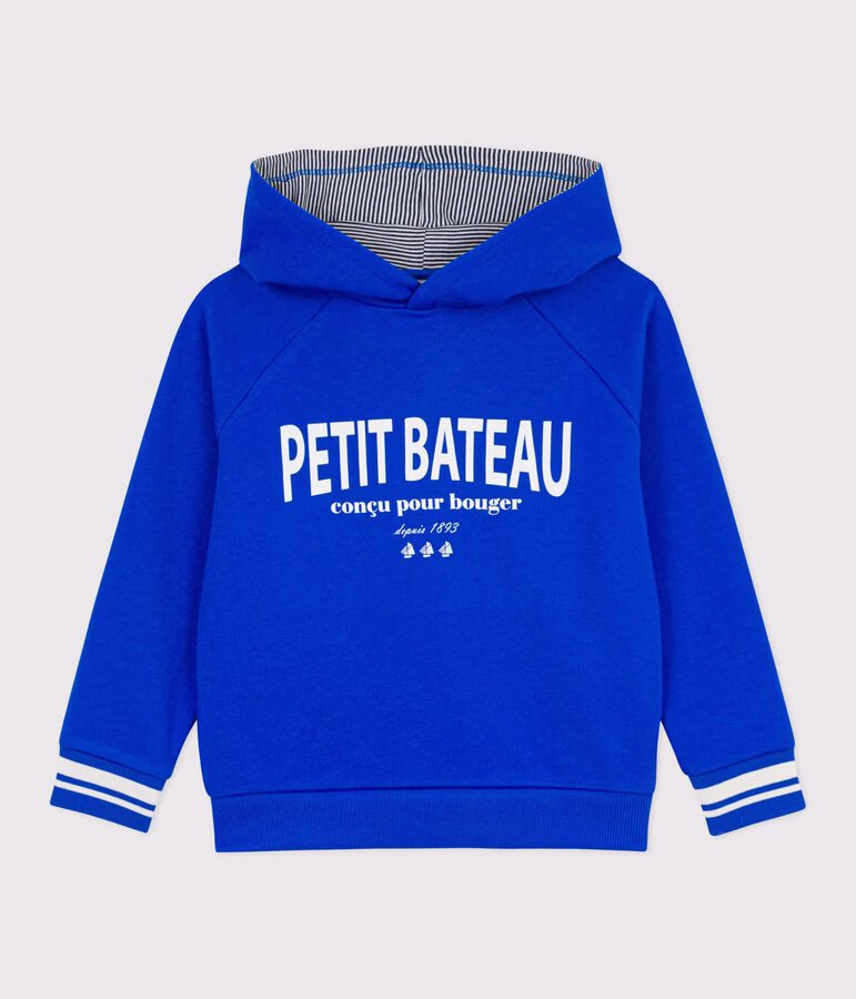Felpa con cappuccio in cotone bambino