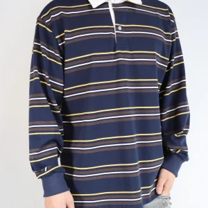 POLO A MANICHE LUNGHE  a righe