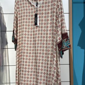 Abito Twinset Fuxia Manica 3/4 