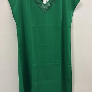 Abito Linclalor a Mezza Manica – Blu e Verde | Taglie 42–54