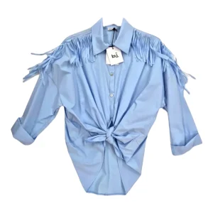 Bighet Camicia Frange e Nodo - Scegli il Colore