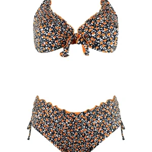 Bikini Ferretto KC Cuoricini Arancioni Campo dei Fiori 4