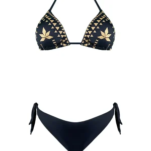 2Bekini Bikini Triangolo Tribale Lurex -Scegli il Colore