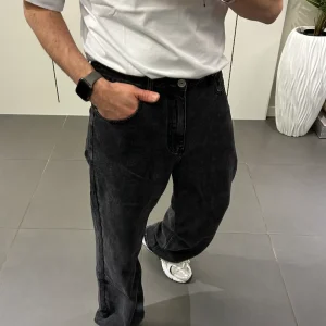 JEANS BAGGY nero
