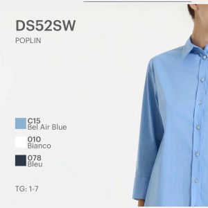 Camicia Donna RAGNO in Popeline Extra Fine Stretch Cotton 