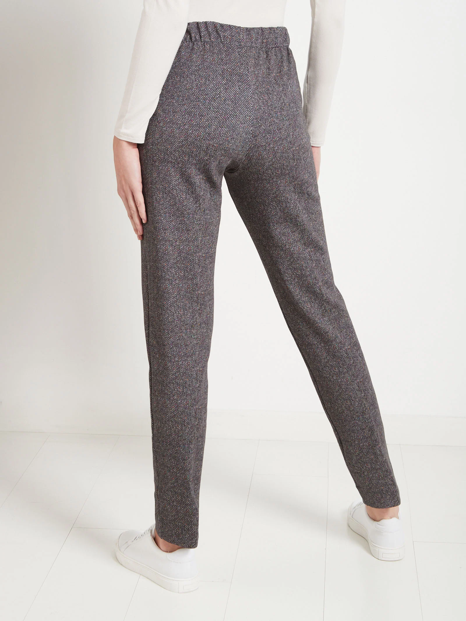Pantalone Jogger in Cotone Elasticizzato Ragno - immagine 3