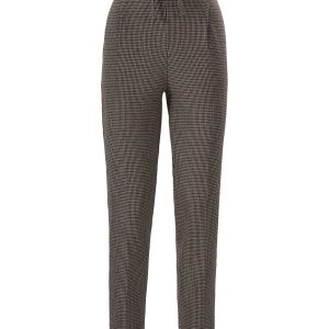 Pantalone Jogger in Tessuto Eco Jacquard Ragno