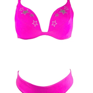 Marette Bikini Ferretto KC Cuore Stelle Fuxia