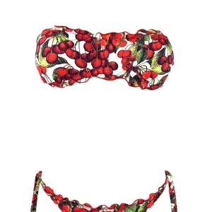 Bikini Fascia Fantasia Ciliegie Brasil