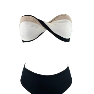 Bikini Fascia Caramella Tricolore