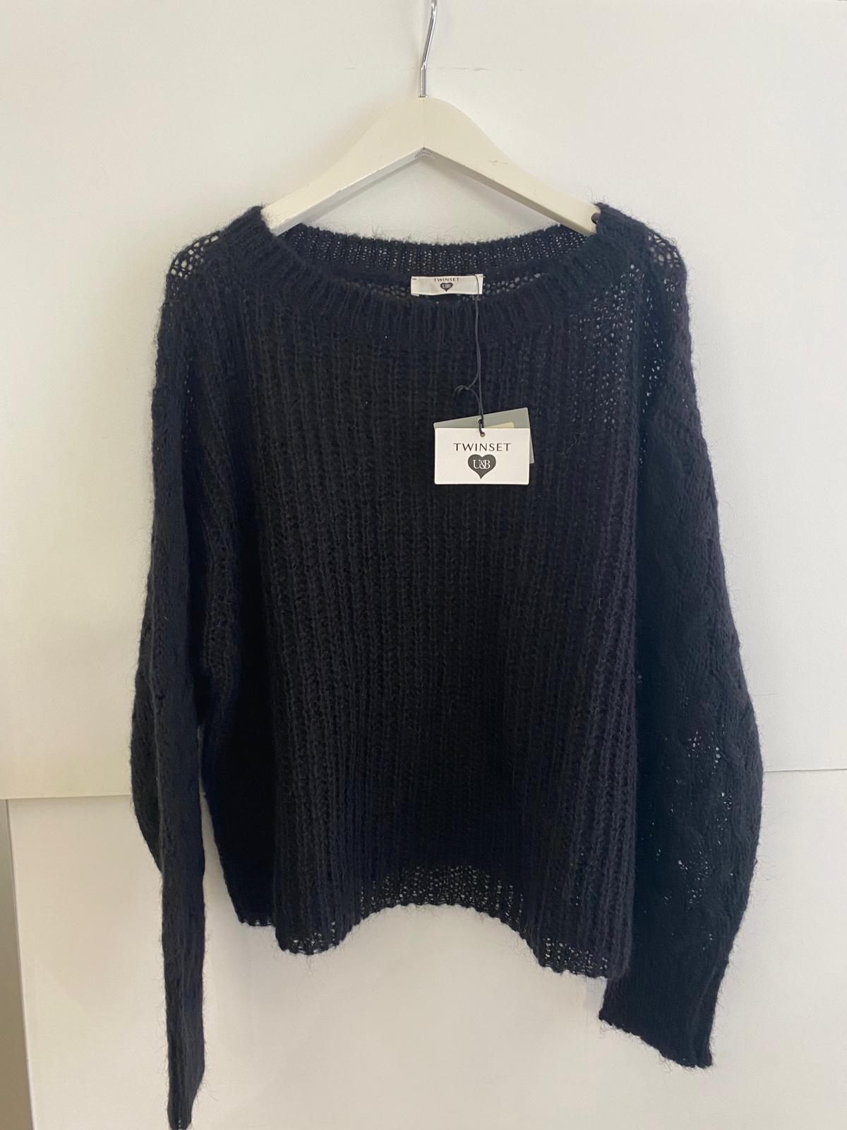 Maglia Twinset Intrecciata sulle Maniche - immagine 2