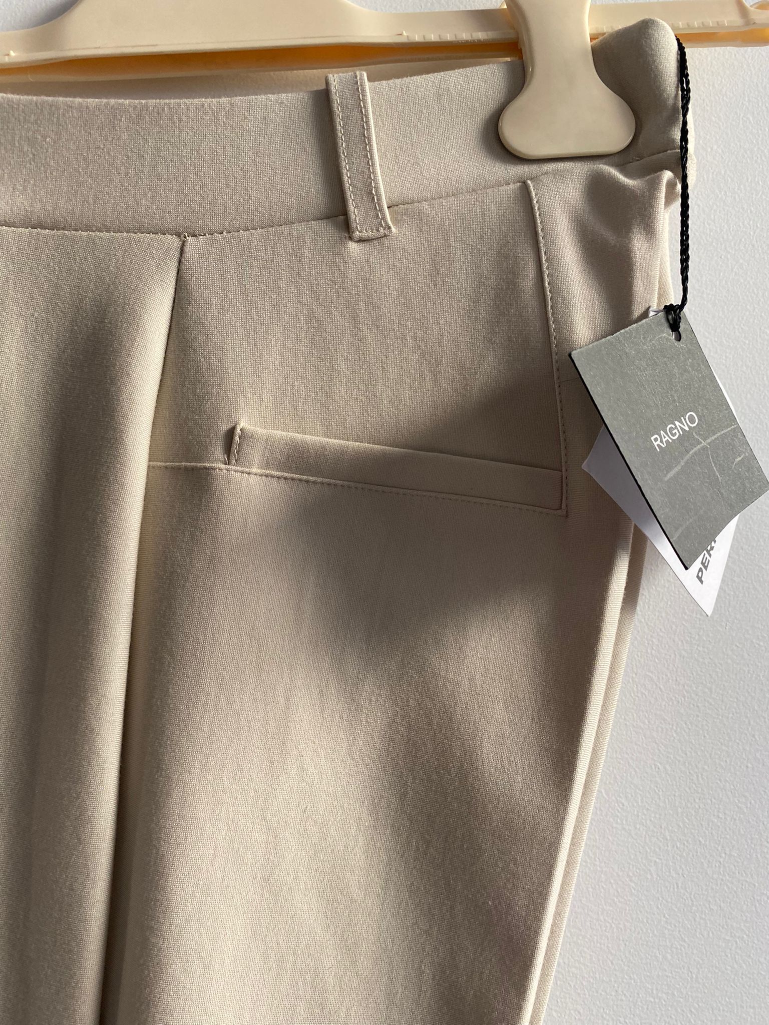 Pantalone Ragno Modello a Sigaretta in Variante Champignon - immagine 4
