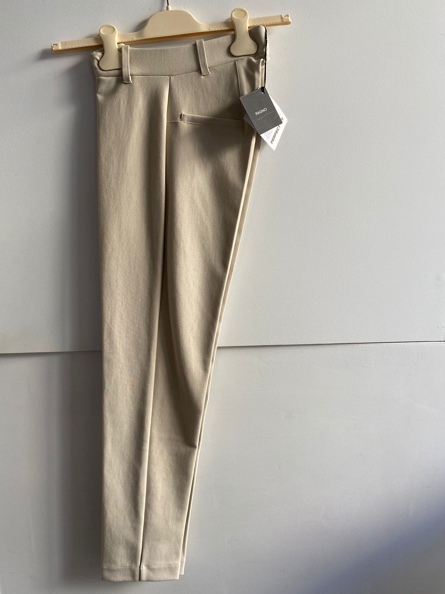 Pantalone Ragno Modello a Sigaretta in Variante Champignon