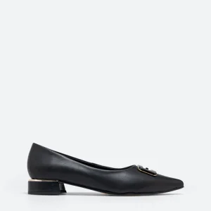 Decolleté bassa Laval Pelle Nero