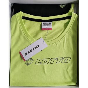 Pigiama Corto Donna Lotto – Sportivo e Confortevole | Varianti Lime, Bianco e Nero