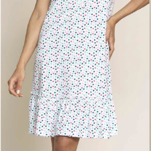Camicia da notte serafino spalla stretta
