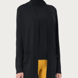 Cardigan lungo in viscosa Ragno