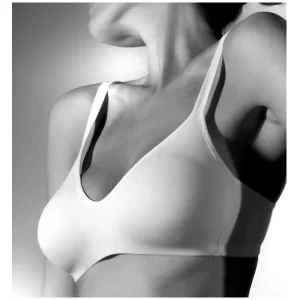 Reggiseno  di cotone elasticizzato senza cuciture