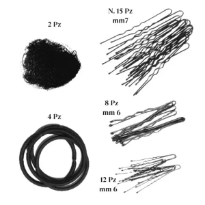 Kit Completo per Acconciature Danza (41 Pezzi) – HB04