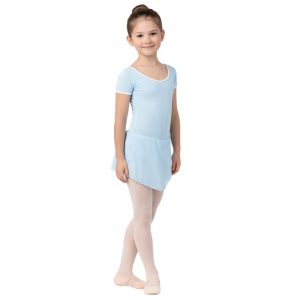 Body Danza con Manica Corta e Fiocco sulla Schiena – SK210